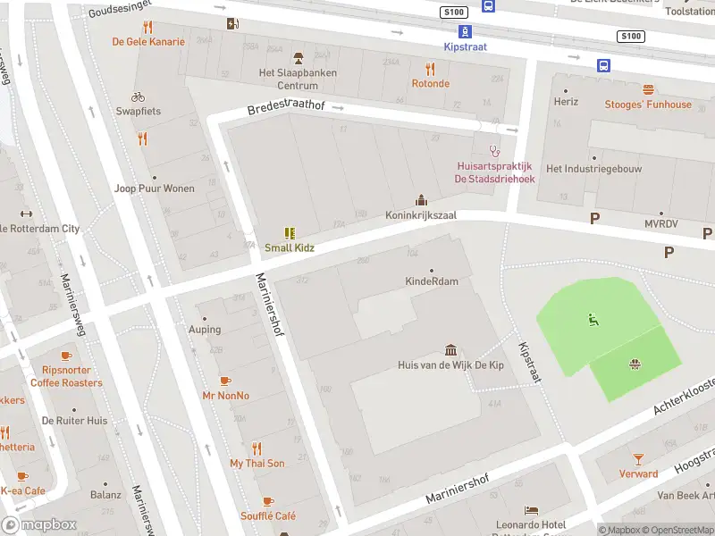 Ambulance met grote spoed naar de Bredestraat in Rotterdam