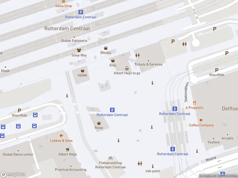 Politie naar de Conradstraat in Rotterdam