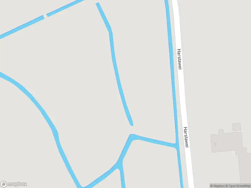 Brandweer met grote spoed naar de Harstawei in Ginnum vanwege gebouwbrand