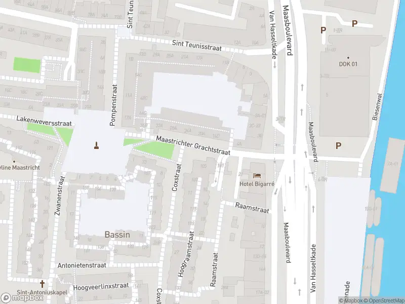 Brandweer met gepaste spoed naar de Maastrichter Grachtstraat in Maastricht