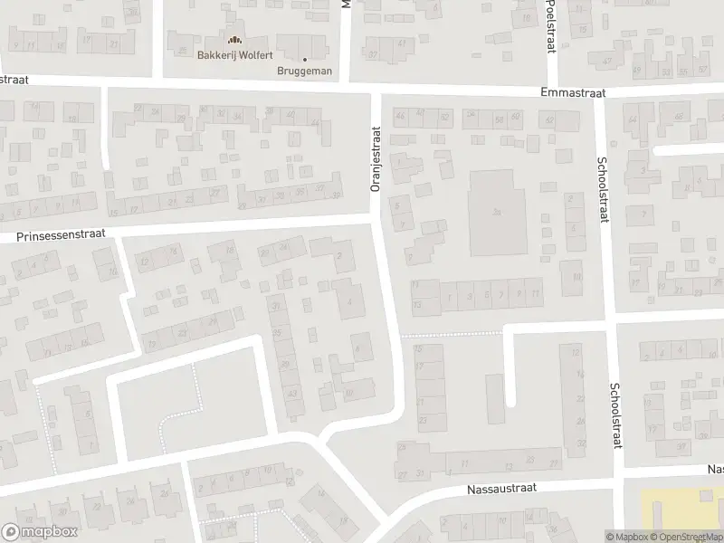 Besteld ambulance vervoer naar de Oranjestraat in Den Bommel