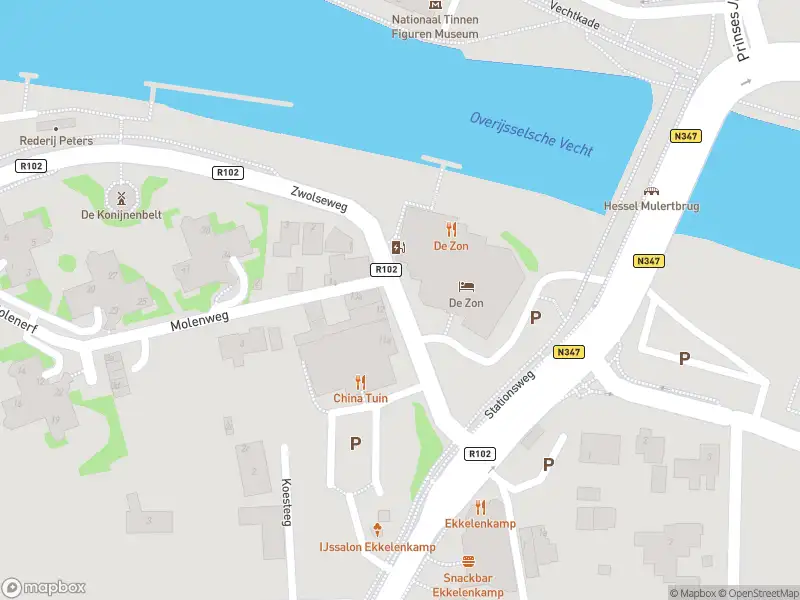 Brandweer met gepaste spoed naar de Voorbrug in Ommen vanwege afgaan automatisch brandalarm