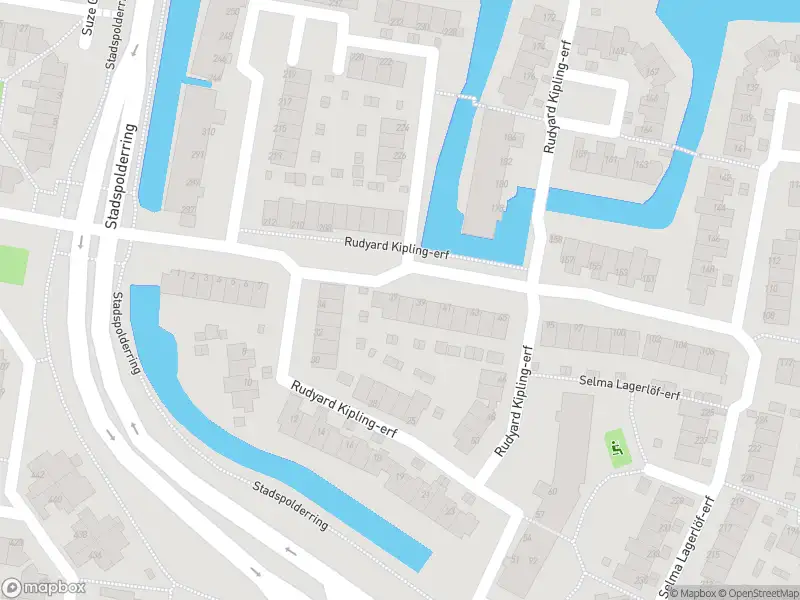 Ambulance met gepaste spoed naar de Rudyard Kipling-erf in Dordrecht