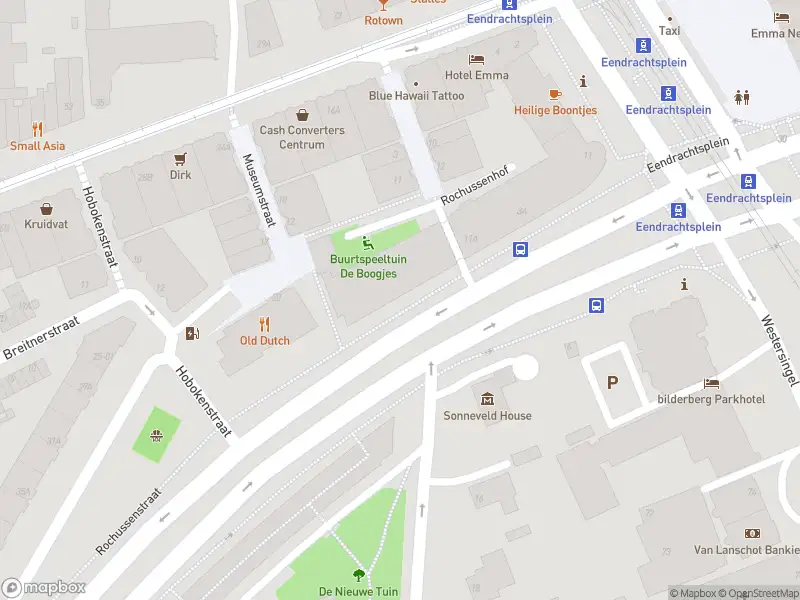 Besteld ambulance vervoer naar de Rochussenstraat in Rotterdam