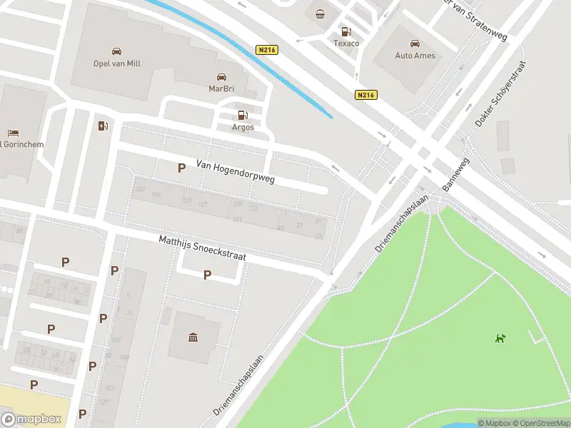 Ambulance met grote spoed naar de Van Hogendorpweg in Gorinchem