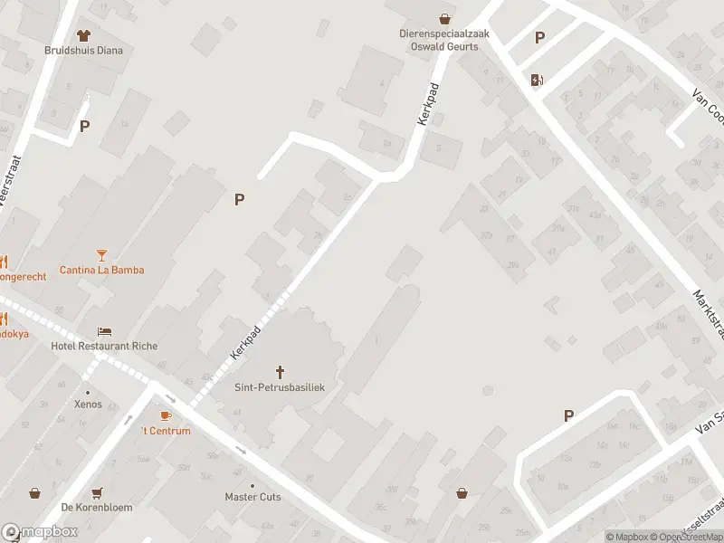 Brandweer met gepaste spoed naar de Kerkpad in Boxmeer