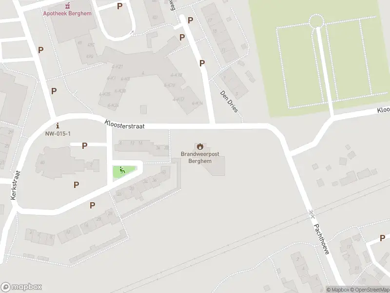 Brandweer naar de Kloosterstraat in Berghem