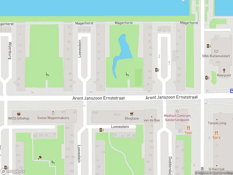 Ambulance met gepaste spoed naar de Doddendaal in Amsterdam