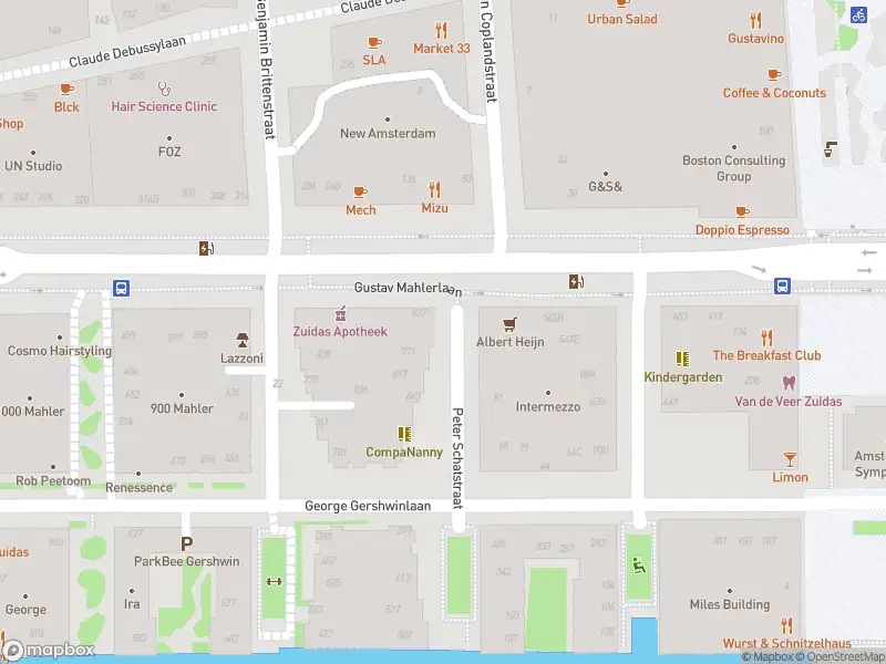 Traumahelikopter met grote spoed naar de Gustav Mahlerlaan in Amsterdam