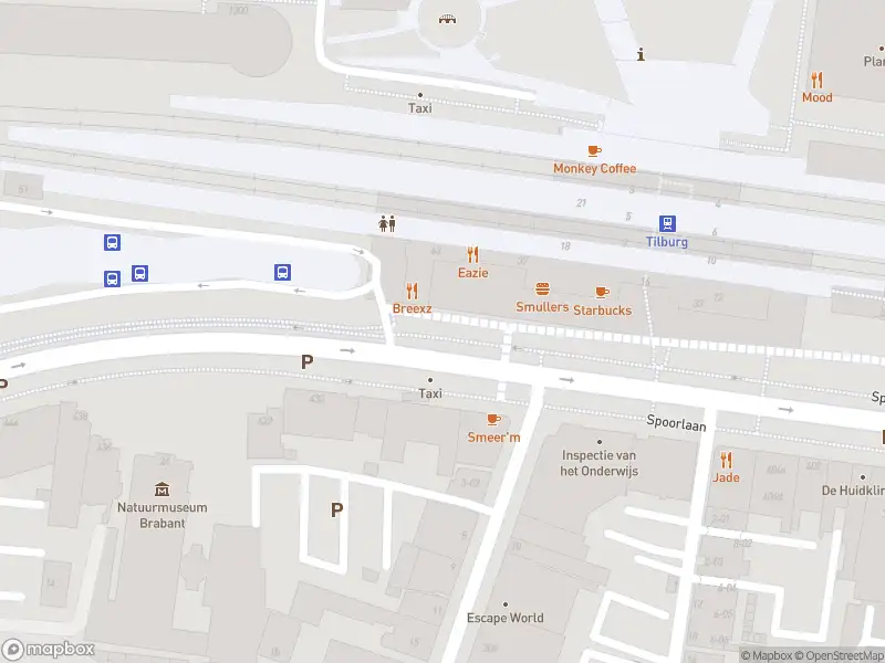 Overlastmelding Spoorlaan in Tilburg