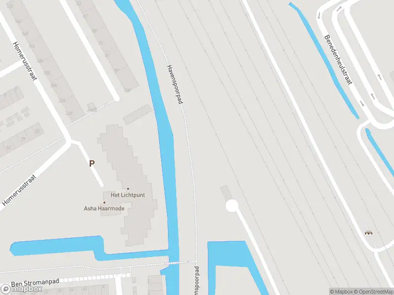 Ambulance met grote spoed naar de Molenvliet in Rotterdam