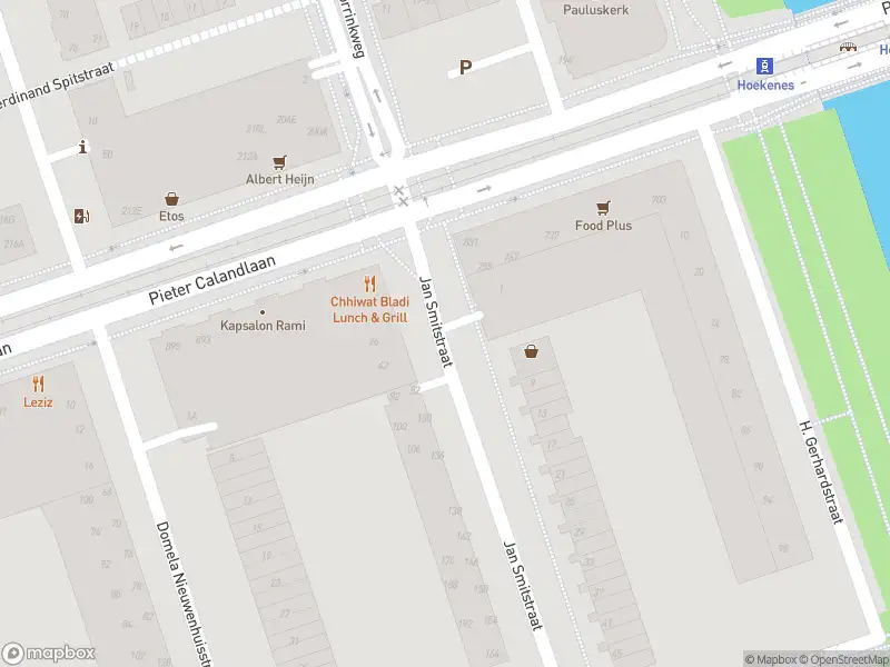 Brandweer met gepaste spoed naar de Jan Smitstraat in Amsterdam vanwege een liftopsluiting