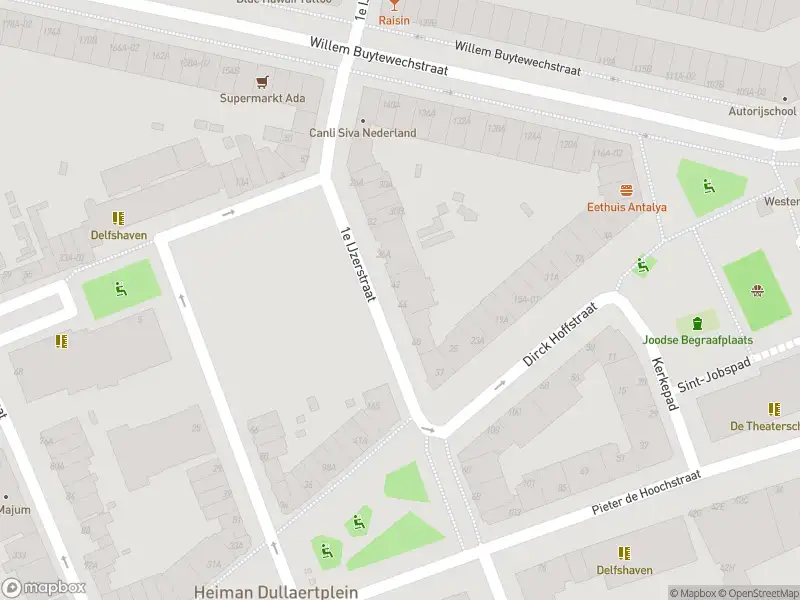 Besteld ambulance vervoer naar de 1e IJzerstraat in Rotterdam