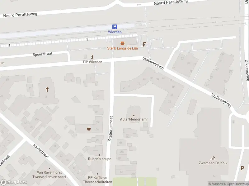 Brandweer met gepaste spoed naar de Stationsplein in Wierden vanwege een liftopsluiting