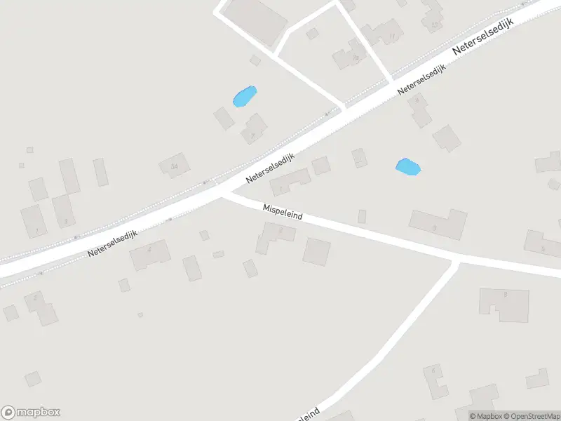 Politie naar de Mispeleind in Lage Mierde vanwege ongeval met letsel