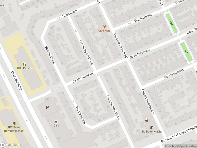 Ambulance met grote spoed naar de Camphuijzenstraat in Dordrecht