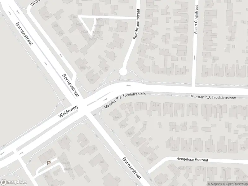 Politie naar de Mr. P.J. Troelstraplein in Hengelo vanwege aanrijding met letsel