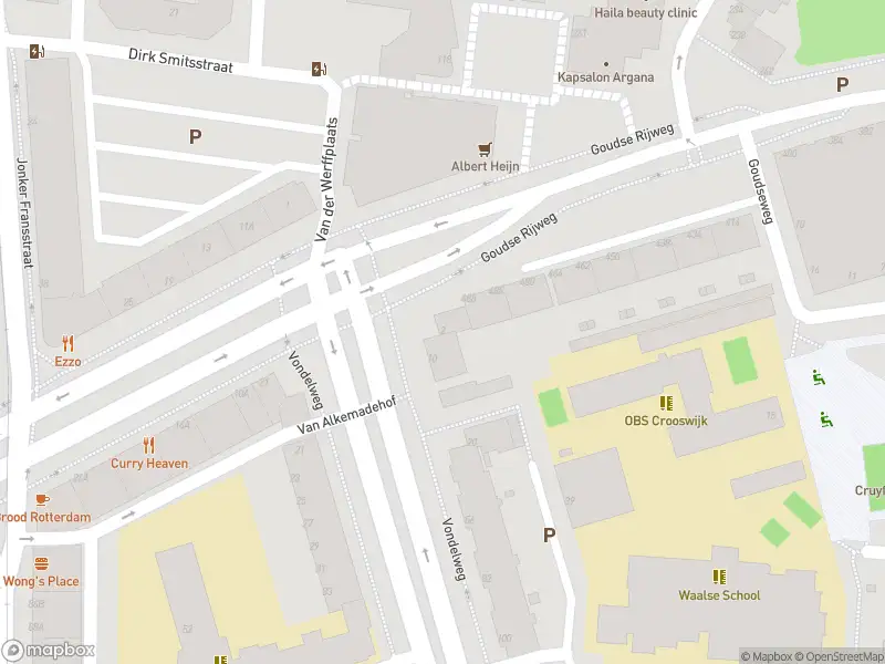 Besteld ambulance vervoer naar de Vondelweg in Rotterdam