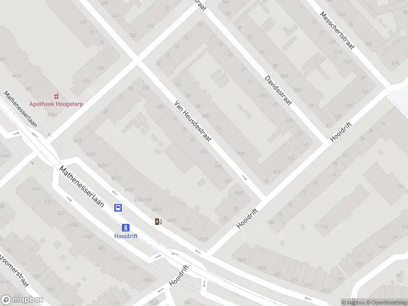 Ambulance met grote spoed naar de Van Heusdestraat in Rotterdam