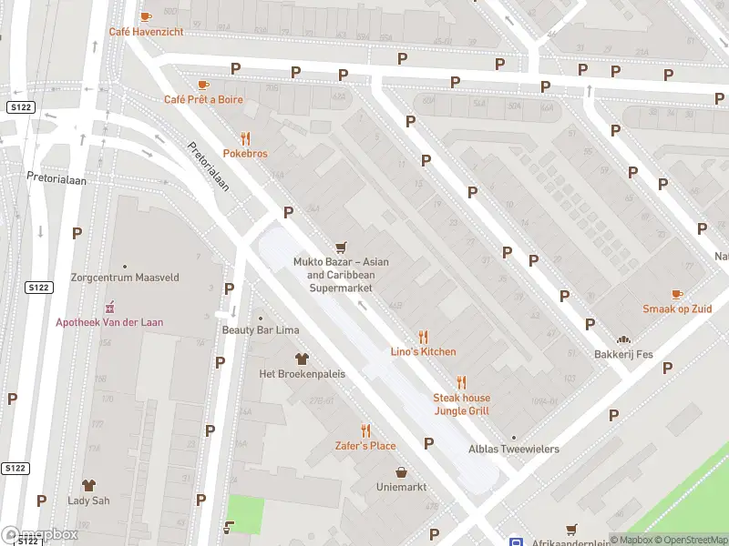 Ambulance met gepaste spoed naar de Pretorialaan in Rotterdam