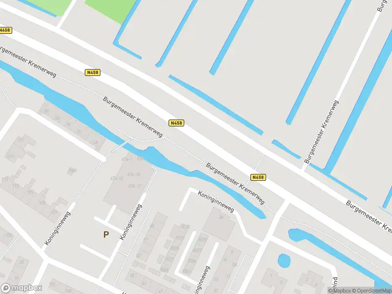 Brandweer met grote spoed naar de Burgemeester Kremerweg in Bodegraven vanwege personen te water