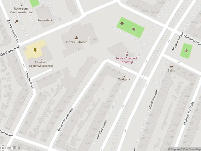 Ambulance met gepaste spoed naar de Bonaventurastraat in Rotterdam