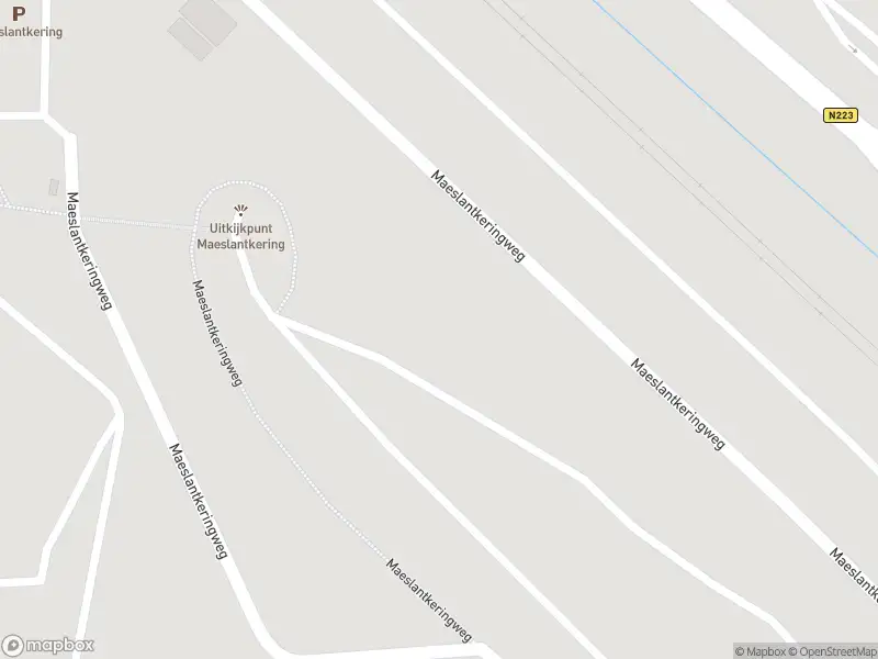 Ambulance met grote spoed naar de Maeslantkeringweg in Hoek van Holland