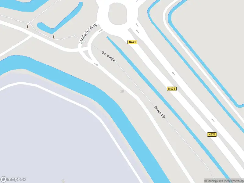 Ambulance met grote spoed naar de Landscheiding in Rotterdam