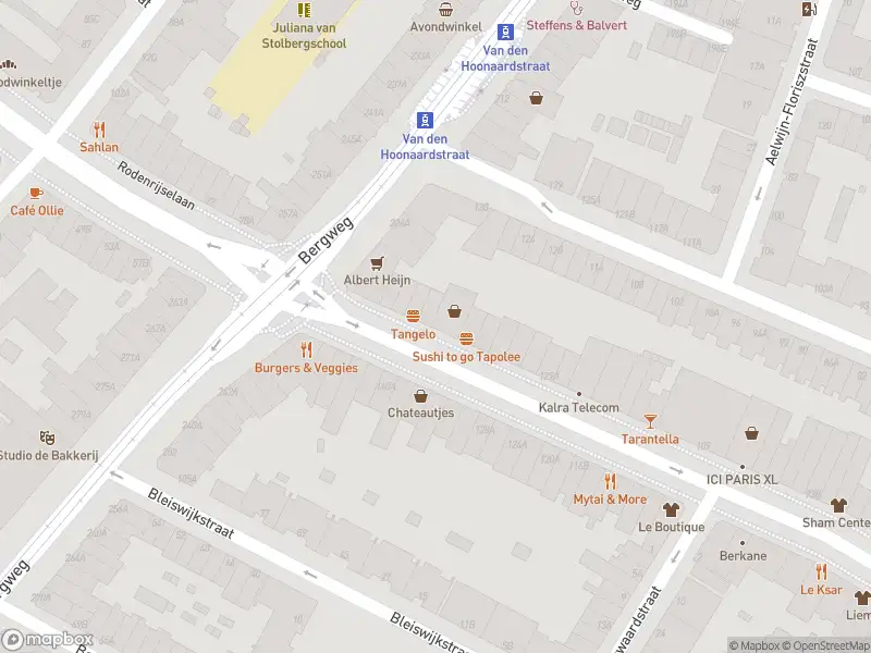 Ambulance met grote spoed naar de Zwart Janstraat in Rotterdam