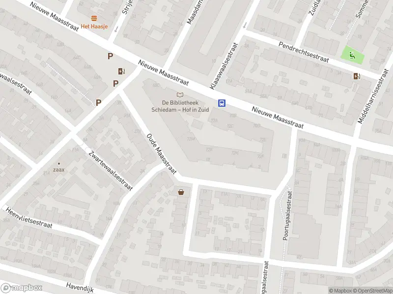 Ambulance met gepaste spoed naar de Oude Maasstraat in Schiedam