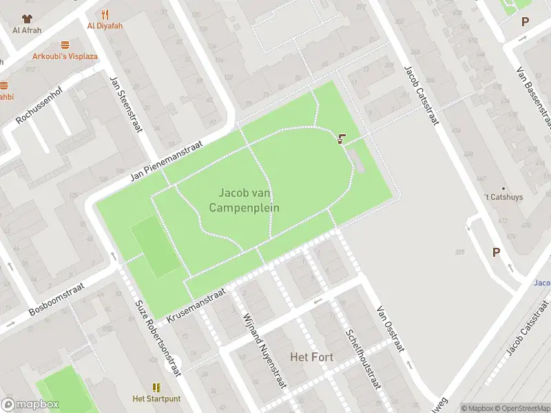 Ambulance met grote spoed naar de Jacob Marisstraat in 's-Gravenhage