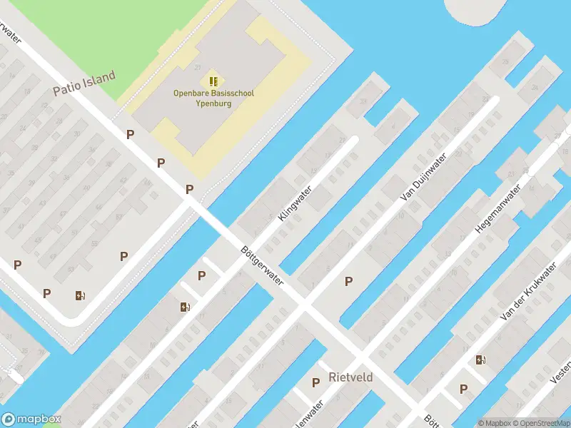 Ambulance met grote spoed naar de Klingwater in 's-Gravenhage