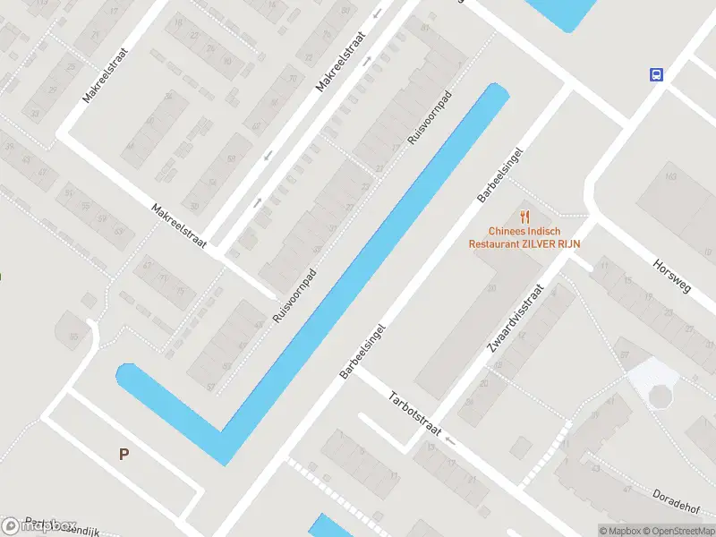 Brandweer met grote spoed naar de Barbeelsingel in Hoogvliet Rotterdam vanwege gebouwbrand