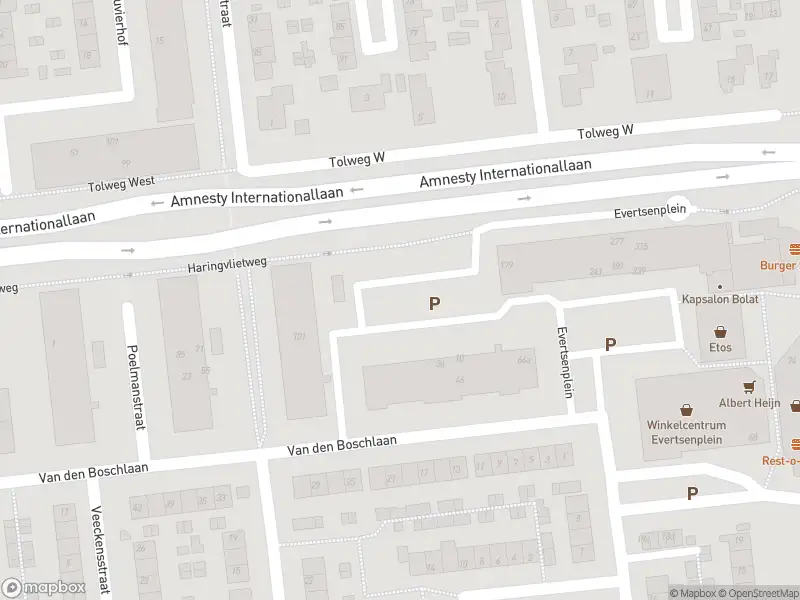 Ambulance met gepaste spoed naar de Evertsenplein in Hellevoetsluis