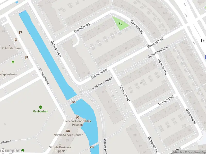 Ambulance met gepaste spoed naar de Galantstraat in Amsterdam