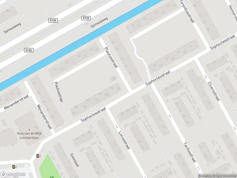 Ambulance met gepaste spoed naar de Sophoclesstraat in Rotterdam