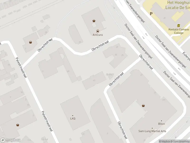 Politie naar de Obrechtstraat in Oss vanwege ongeval met letsel