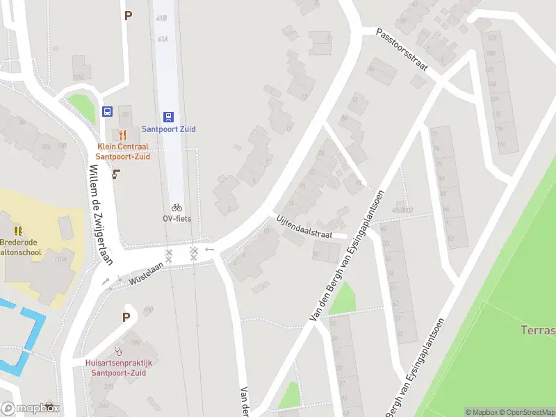 Ambulance naar de Wüstelaan in Santpoort-Zuid