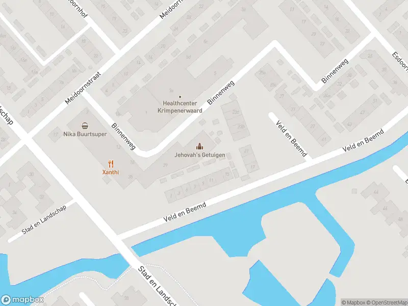 Ambulance met gepaste spoed naar de Veld en Beemd in Krimpen aan den IJssel