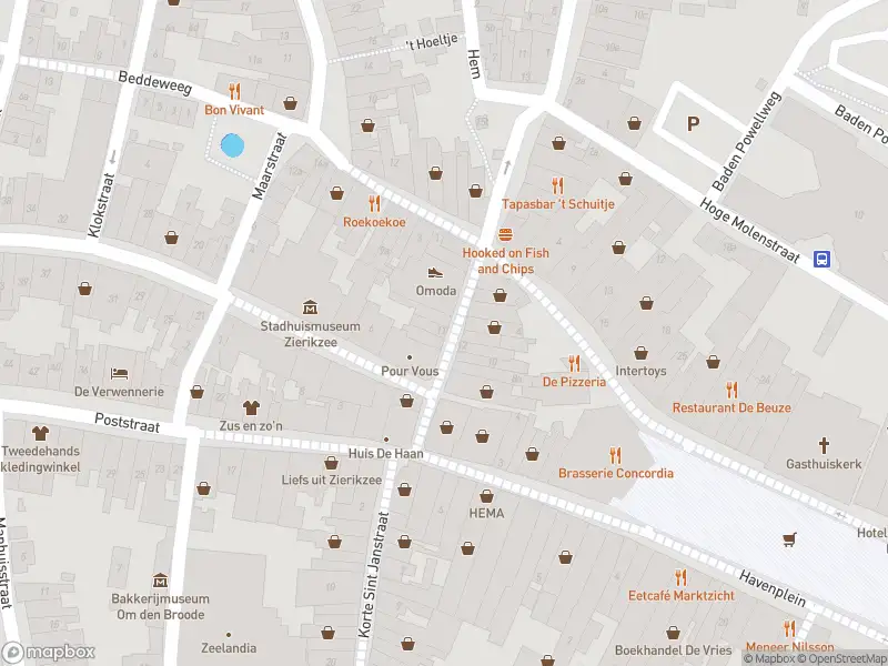 Brandweer met grote spoed naar de Weststraat in Zierikzee vanwege waarnemen gaslucht