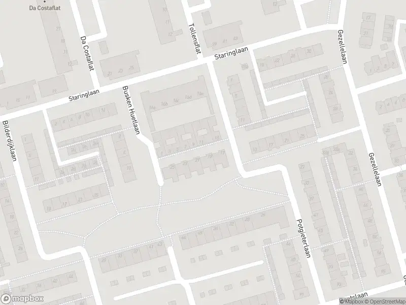 Brandweer en politie met grote spoed naar de Gezellelaan in Roosendaal vanwege middelgrote brand