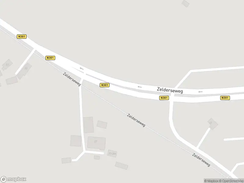 Politie naar de Zelderseweg in Terschuur vanwege aanrijding met letsel