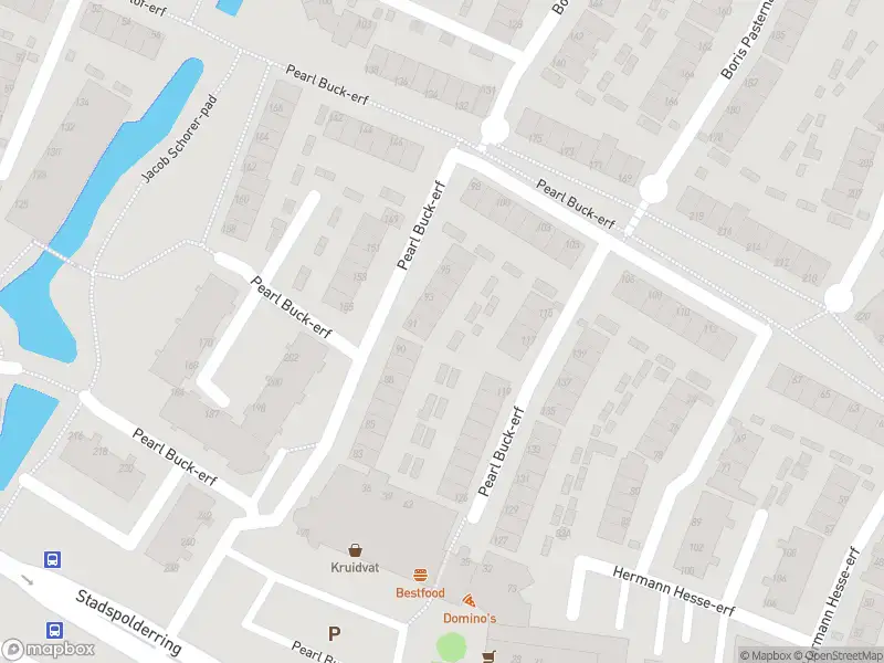 Ambulance met grote spoed naar de Pearl Buck-erf in Dordrecht