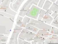 Ambulance met gepaste spoed naar de Dorpsplein in Zandvoort