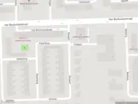 Brandweer met gepaste spoed naar de Bongart in Amsterdam