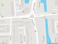 Ambulance met gepaste spoed naar de Planetenplein in Spijkenisse