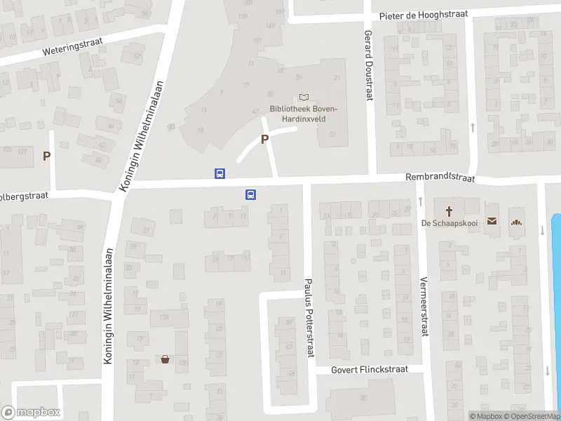 Ambulance met grote spoed naar de Paulus Potterstraat in Hardinxveld-Giessendam