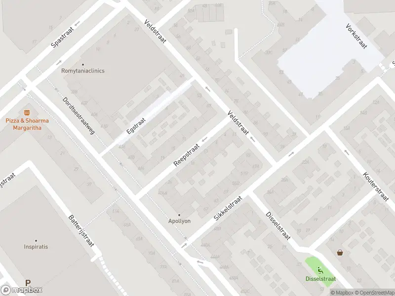 Ambulance met gepaste spoed naar de Reepstraat in Rotterdam