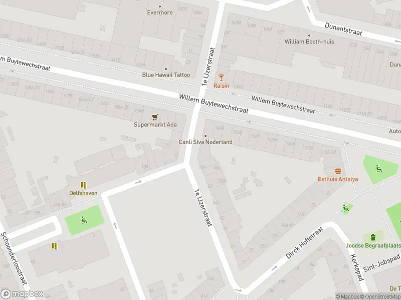 Ambulance met grote spoed naar de 1e IJzerstraat in Rotterdam