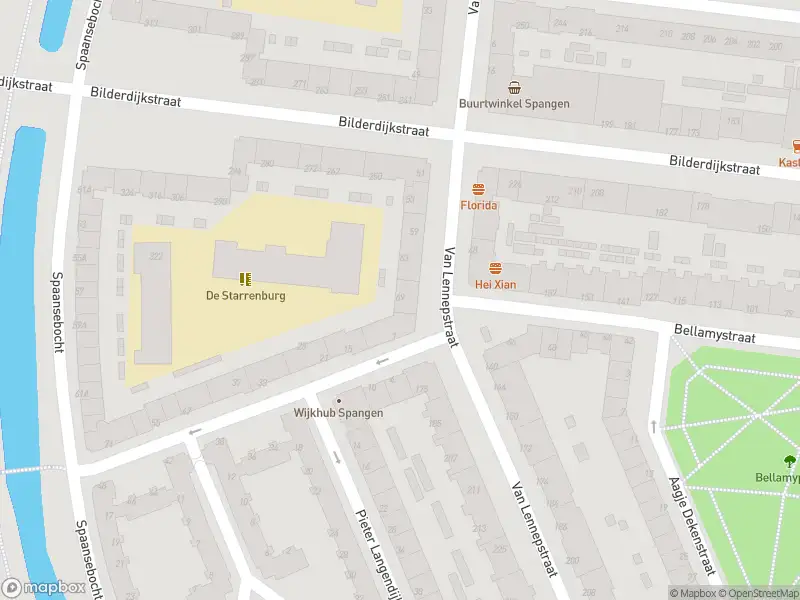 Ambulance met grote spoed naar de Van Lennepstraat in Rotterdam